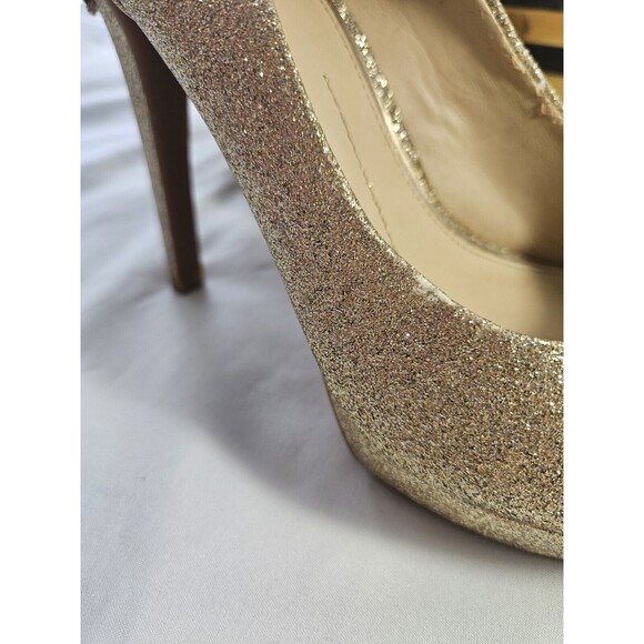 Gianni Bini Stiletto Heels Sparkle Rhinestone Wedding Formal Size 8.5 - Picture 9 of 12